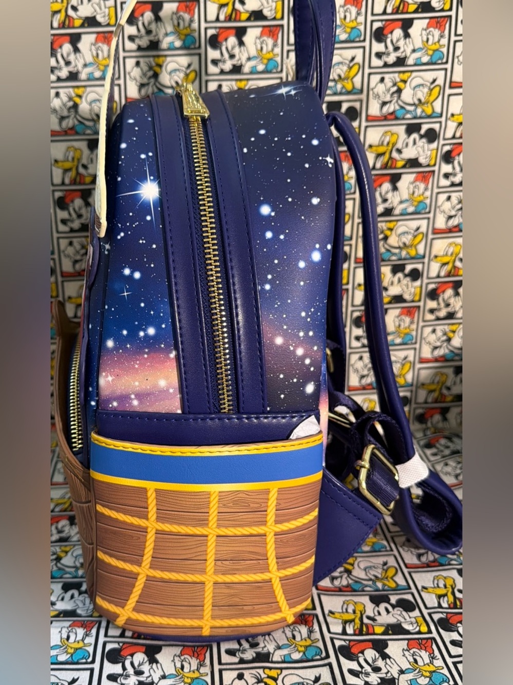 LOUNGEFLY DISNEY TREASURE PLANET RLS LEGACY MINI BACKPACK NWT 2025 - Picture 8 of 13